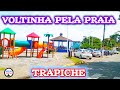 Passeio na orla do trapiche em Penha SC 