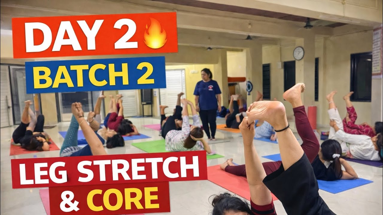 Day 2 Yoga Challenge | Batch 2 Full Body Stretch & Strength | YOGDWAR# ...