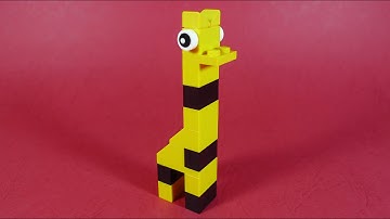 How To Build Lego GIRAFFE - 10662 LEGO® Creative Bucket Building Inspirations