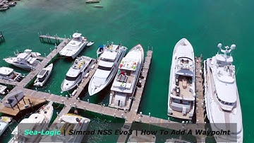 Sea-Logic | How To Add a Waypoint | Simrad NSS Evo3