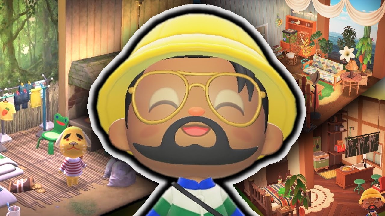 i renovated my villagers' homes again because it's fun :)