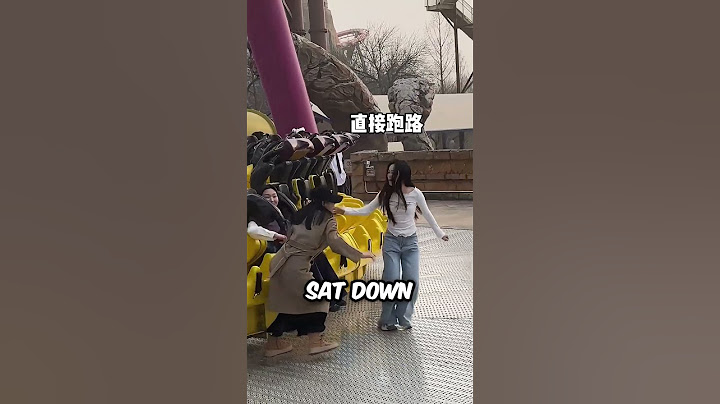 She tricked her friend into getting on a roller coaster 😮