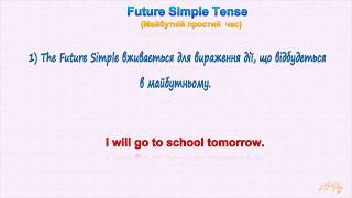 English Grammar.The Future Simple Tense. (Майбутній простий час).Lesson 2.