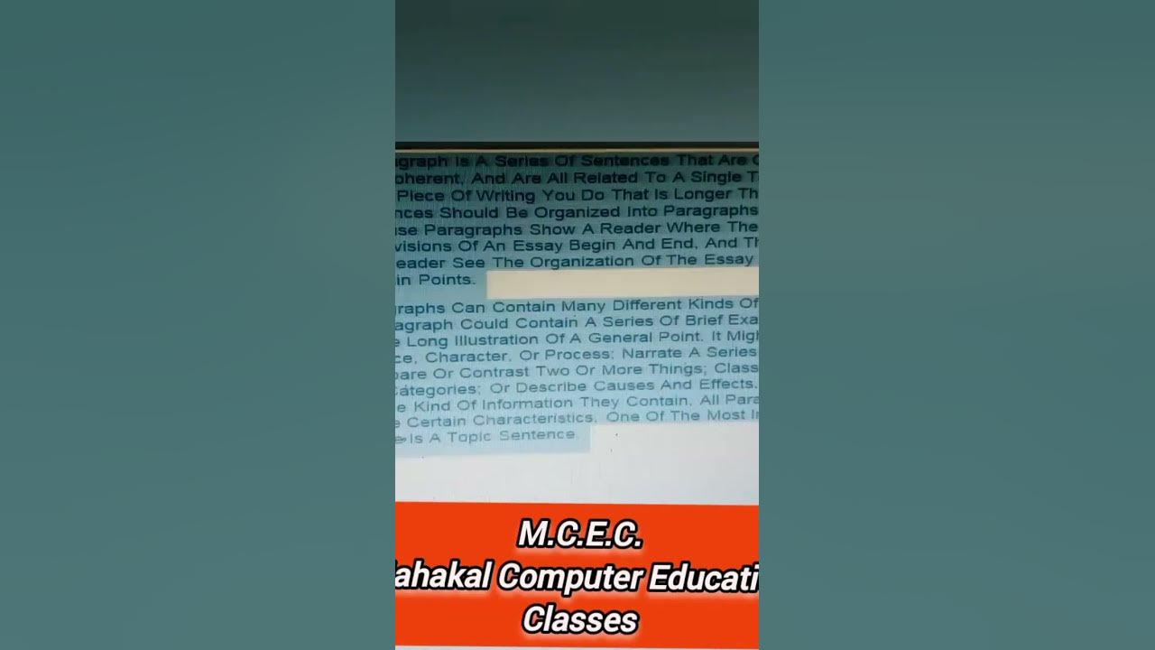 ms-word-paragraph-shortcut-part-3-computereducation-youtube