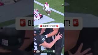 BLOCKED PUNT = SAFETY 🛑