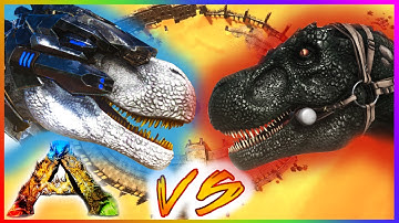 Ark: Scorched Earth || TEK REX vs REX || EPIC ARENA BATTLE