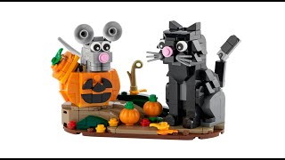 LEGO 40570 Halloween Cat & Mouse - Speed Build