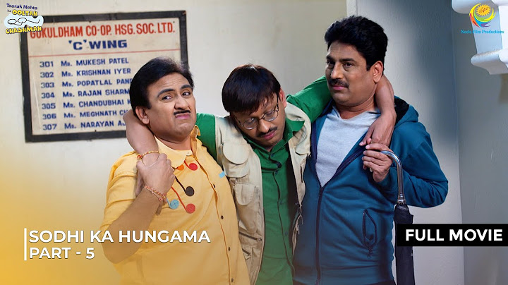 Sodhi Ne Kiya Dosto ke Sath Hungama! | FULL MOVIE | Part 5 | Taarak Mehta Ka Ooltah Chashmah