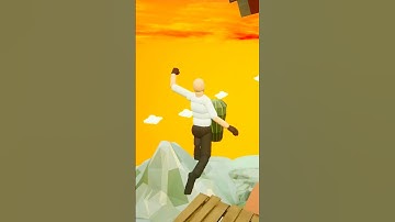Mobile Only Up Parkour Game with Ragdoll Physics #short #mobilegaming #mobilegame