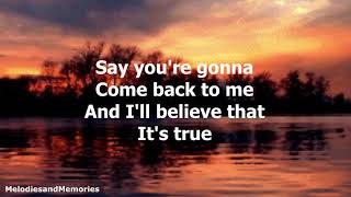 A Tender Lie by Restless Heart - 1988 (with lyrics)