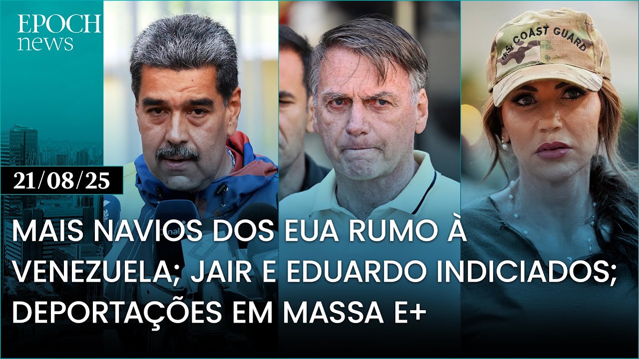 🔴 EUA: novos navios anfíbios, fuzileiros rumo à Venezuela, diz agência; Jair e Eduardo indicados e+