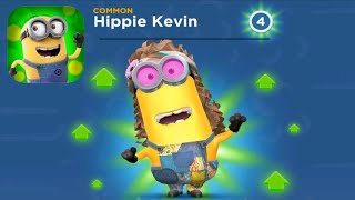 Minion rush Hippie Kevin level up costume gameplay walkthrough ios android