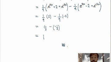 Math 115 - Video 2.2 - Hyperbolic identities