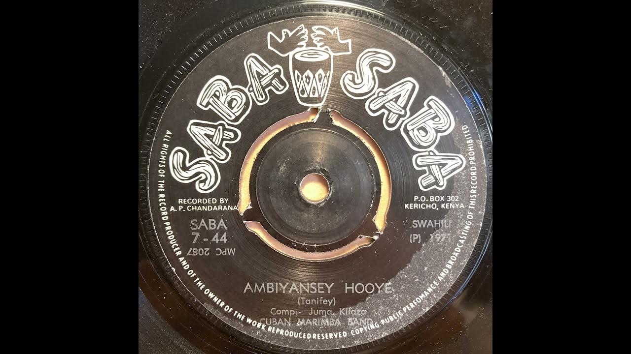 Ambiyansey Hooye Cuban Marimba Band (1971) YouTube