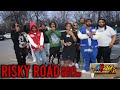 Risky road 105th maryland hood vlogs  robbing shoebox baby  beating maf teeski in la  new opps