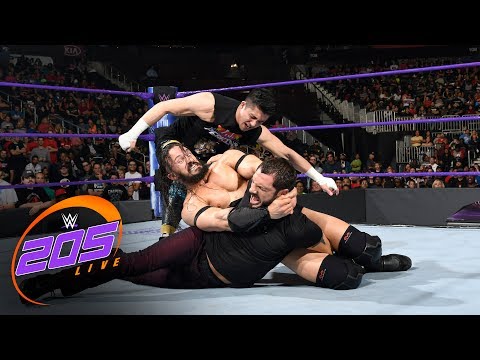 Neville responds to Austin Aries making him tap out: WWE 205 Live, May 30, 2017
