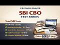 SBI CBO TEST SERIES |  #sbicbo2026 #sbicbo 💥 Boost Your Score Before Exam |SBI CBO 2026 TEST SERIES