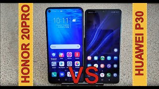 Honor 20 Pro vs Huawei P30. Все просто! Сравнение двух смартфонов.
