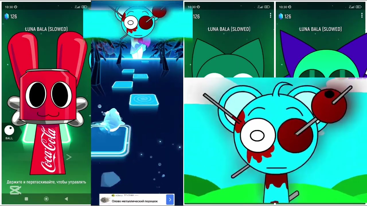 🔥 Sprunki Jumps to the Beat! | Tiles Hop Gameplay!  [ THG ]