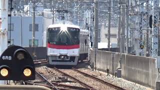 【最新鋭車両！】山陽電車 6000系 普通須磨行き 明石駅