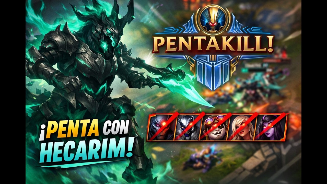 Partidaza con Hecarim JG en busca de Diamante 4!