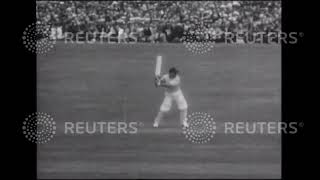 1938 Cricket test match England versus Australia
