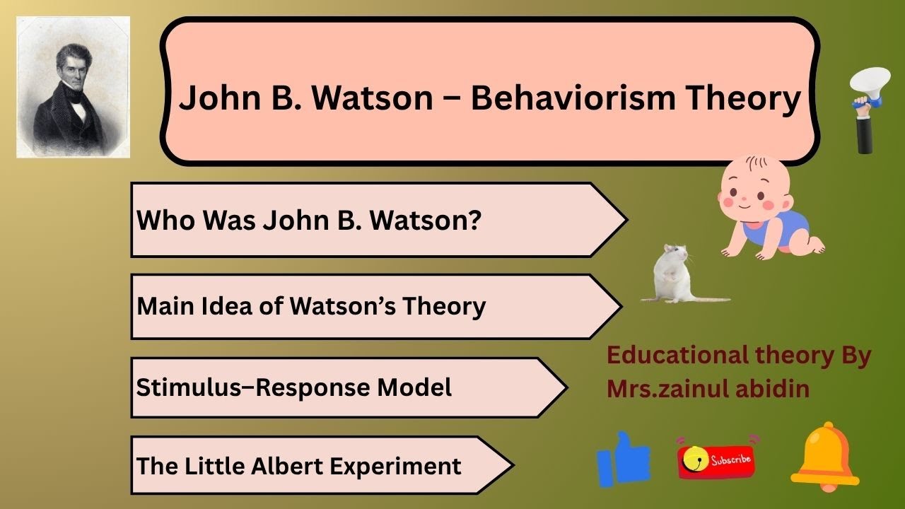 John B. Watson | Behaviorism | Example, Experiment & Classroom ...