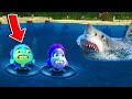 CAN WE SAVE LUCA AND ALBERTO FROM THE MEGALADON SHARK? (Ps3/Xbox360/PS4/XboxOne/PE/MCPE)