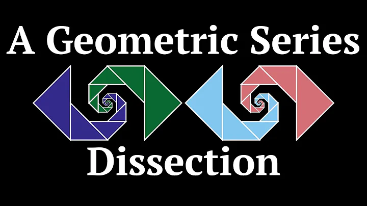 A Nonstandard Geometric Series (visual proof)