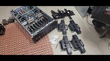 Time to rebuild the Dell poweredge R 910 quad CPU array
