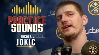 Nikola Jokić Post Practice Interview 🎙 | 4/17/24