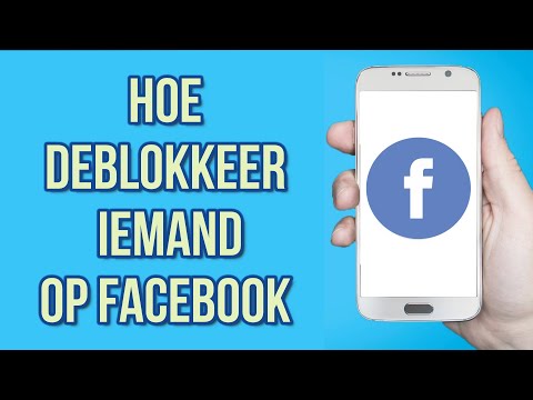 Video: Hoe ontblokkeer iemand op Facebook?