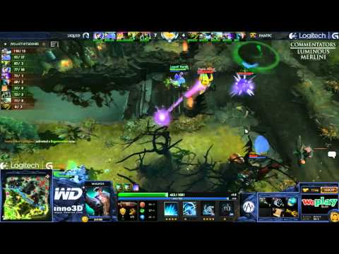 Fnatic vs Liquid - Game 3 (WePlay.TV - Playoffs) [EPIC]