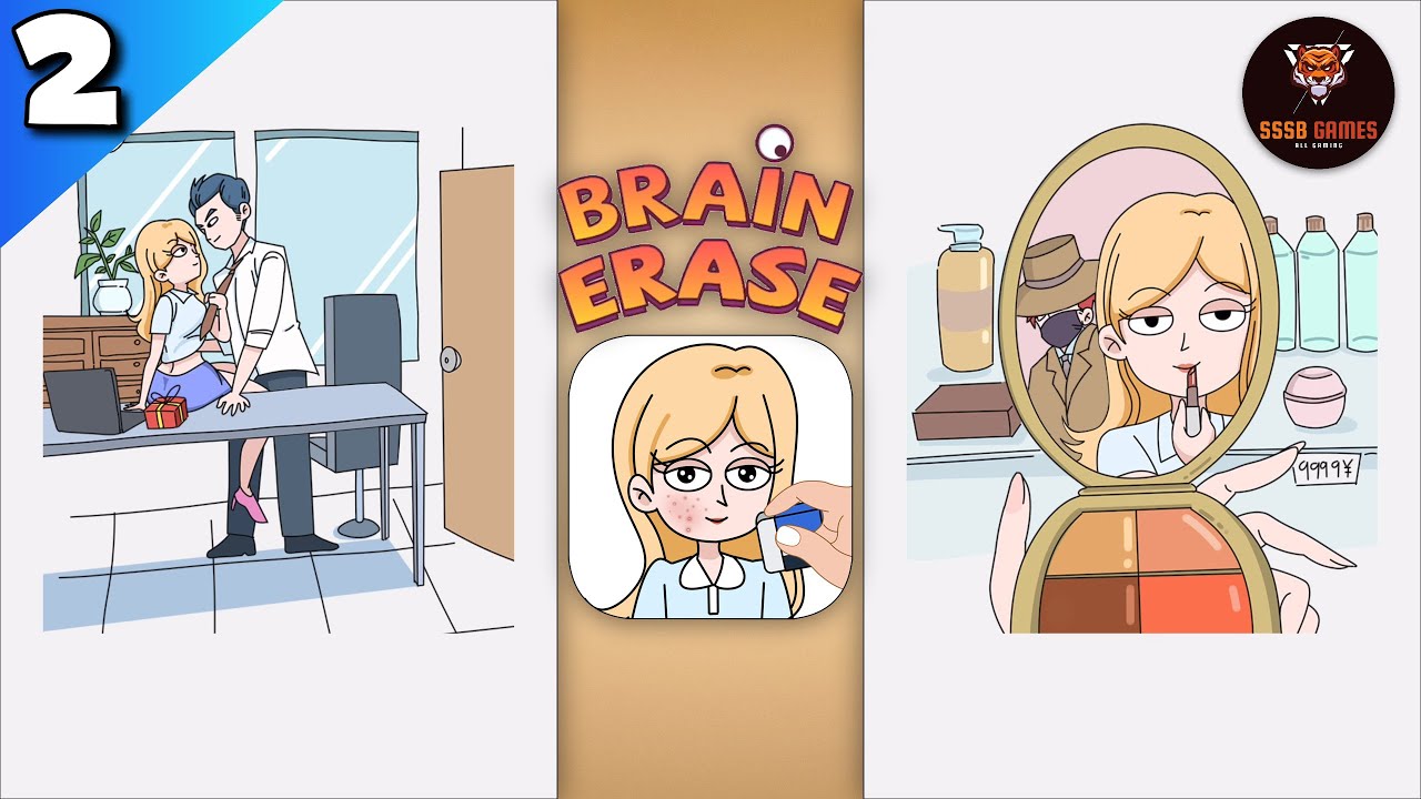 Brain Erase: Level 21 To 40 Gameplay Walkthrough