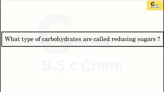 What are Reducing Sugars? | Reducing and Non-Reducing Sugars Explained with Examples Class 12