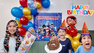 HAPPY 7th Birthday Ogan, Gets a Birthday Surprise and GIFTS 🎁🎉