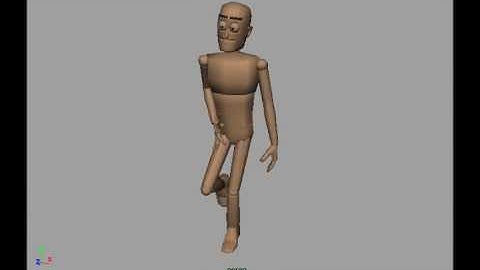 Intro to Rigging Assignment 3 Part 1 - Walk Cycle 1