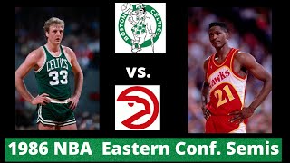 BOSTON CELTICS vs. ATLANTA HAWKS | HIGHLIGHTS | April 27, 1986