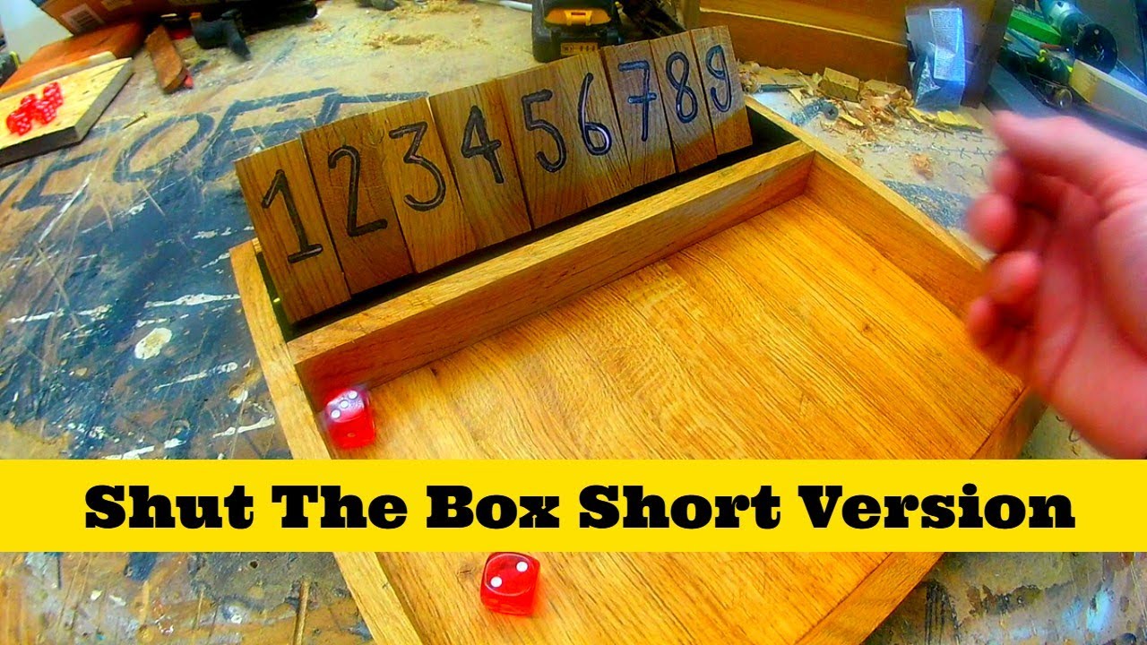 Making Shut The Box Short Version YouTube
