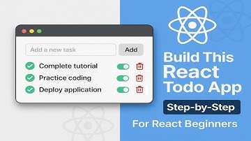 React Todo App Tutorial – Build with React Hooks from Scratch