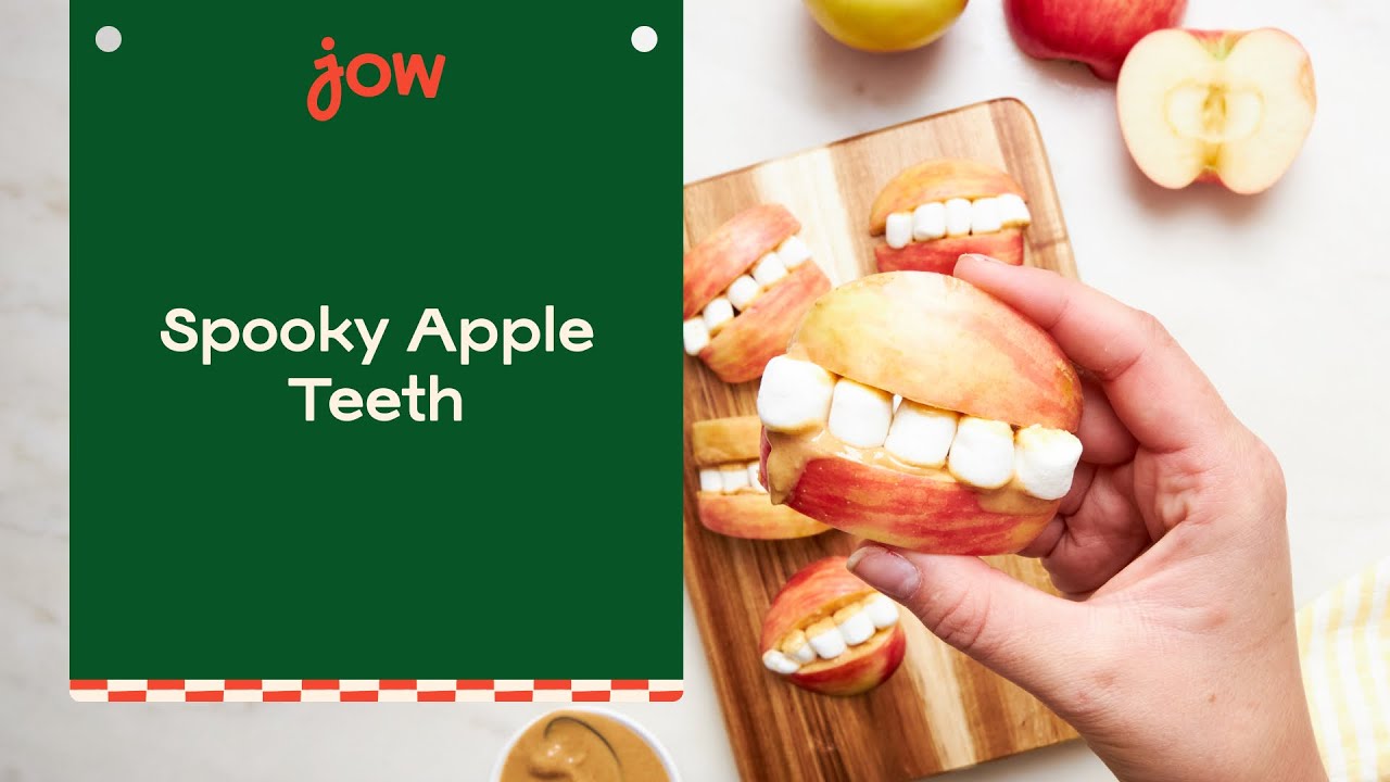 Spooky Apple Teeth | Jow Recipe