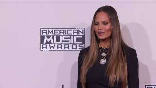Chrissy Teigen and John Legend Fashion - AMAs 2016