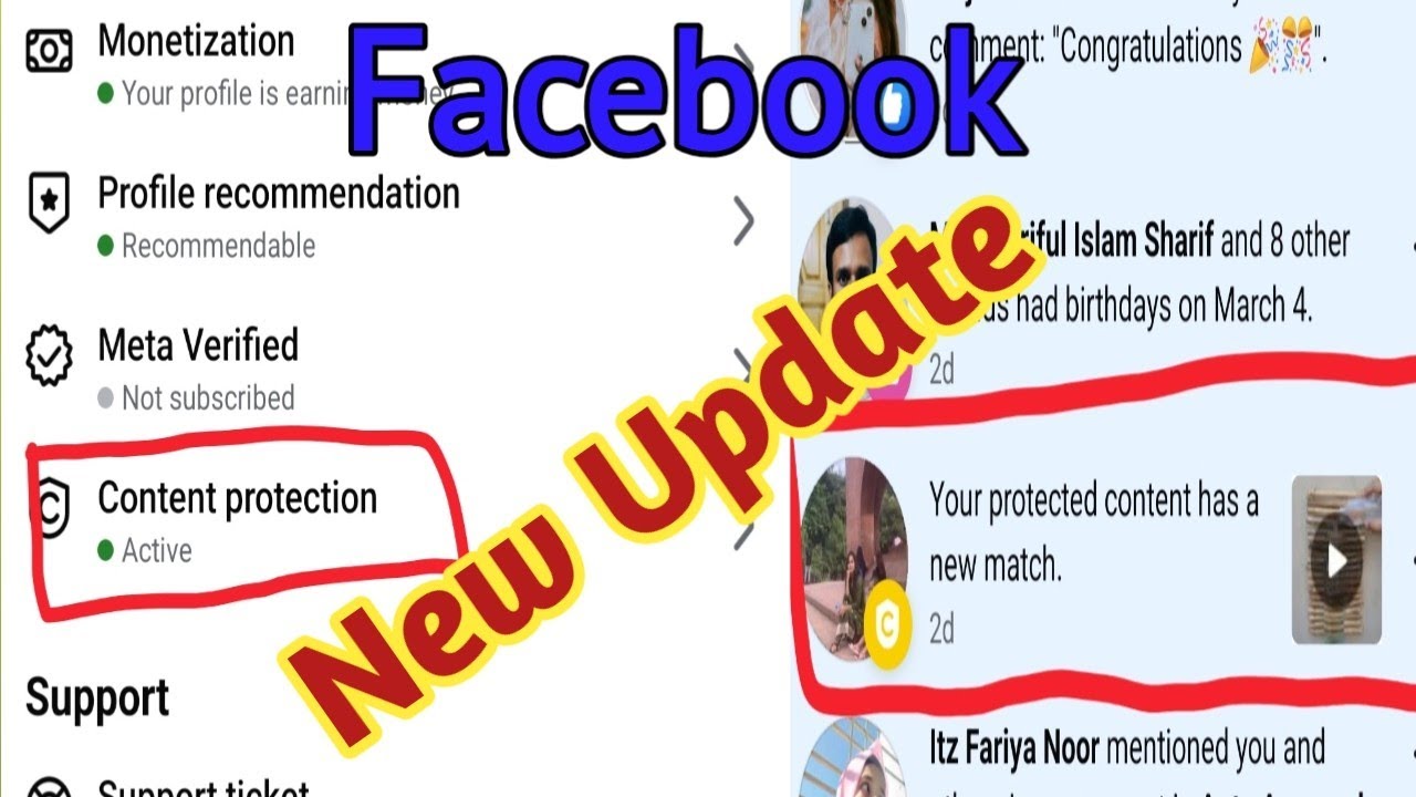 Protected Content কি।। Facebook Content protection।। Protected Content ...