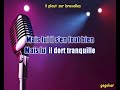 IL Pleut Sur Bruxelles De DALIDA Version Karaoke 480p 