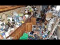 Extreme clean with me  declutter  organize  deep cleaning a trashedup apartment