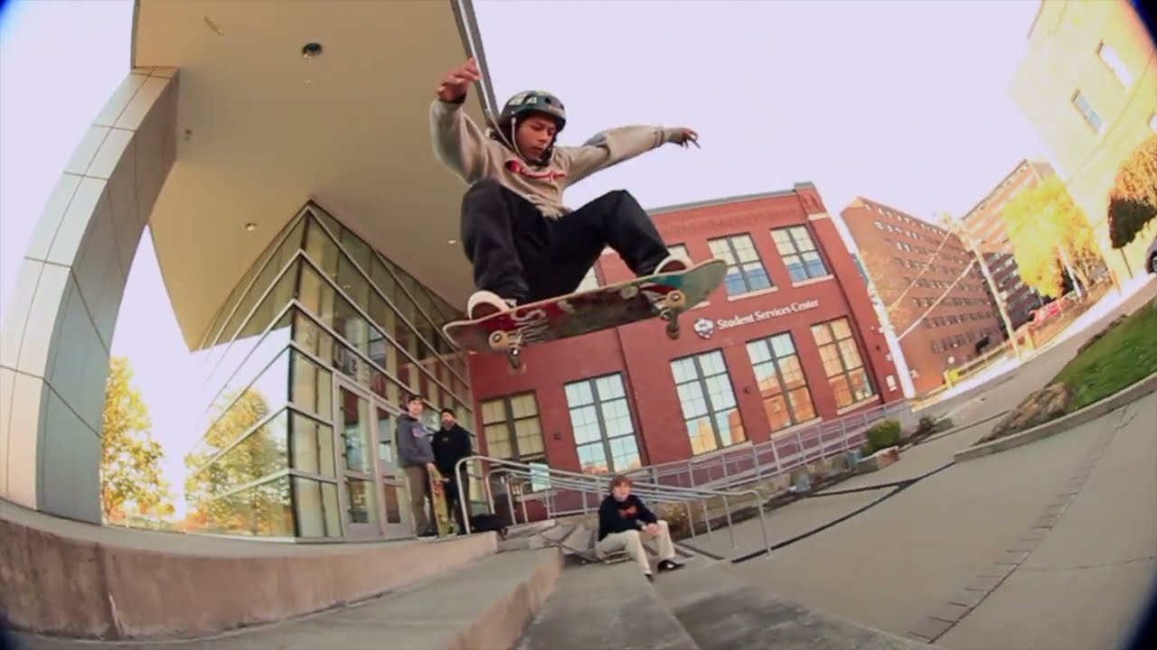 lurking the streets with crew - All I Need skateboards