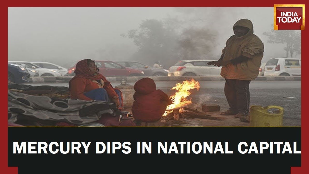 Mercury Dips In National Capital, Freezes At 1.4 Degree, Registers Seasons Lowest Temp