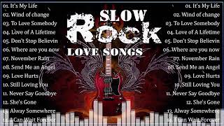 Best Slow Rock Ballads 80s, 90s 💖 Scorpions, Aerosmith, Bon Jovi, U2, Ledzeppel