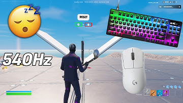 Steelseries Apex Pro TKL ASMR 😴1v1 BuildFights 🏆 Satisfying Keyboard Fortnite 360 FPS 4K