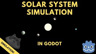 Simulating entire Solar Systems in Godot (godot 3.X) screenshot 5